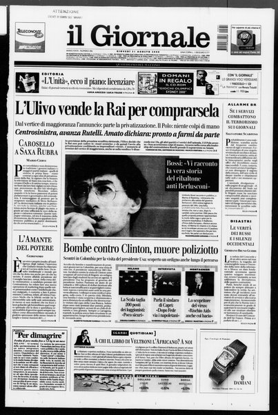 Il giornale : quotidiano del mattino